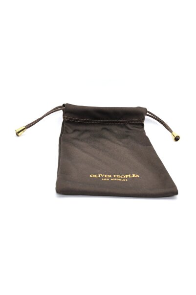 Oliver Peoples CASE POUCH KAHVERENGİ GÖZLÜK / GÜNEŞ GÖZLÜĞÜ MIKROFIBER SİLME ...