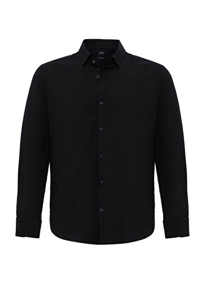S13 Store Textured Regular Fit Men's Shirt