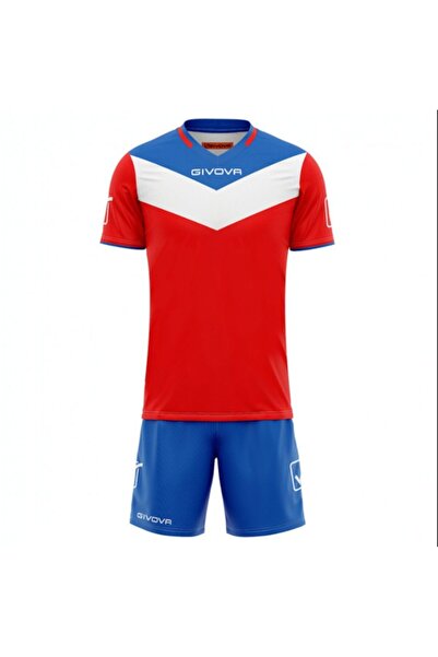 Givova KIT Campo 2XS, Red-Blue EF6