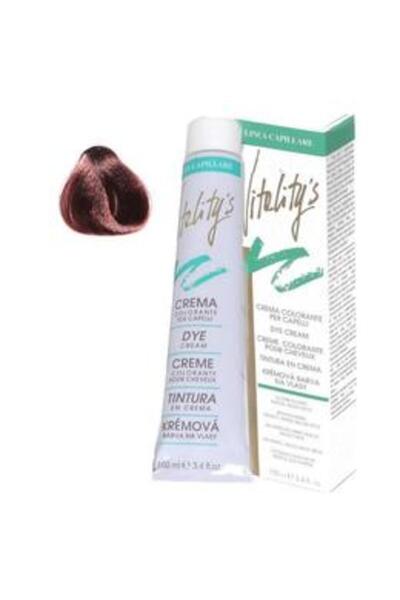 Vitality's Crema Coloranta Permanenta - Linea Capillare Dye Cream, nuanta 5/6...