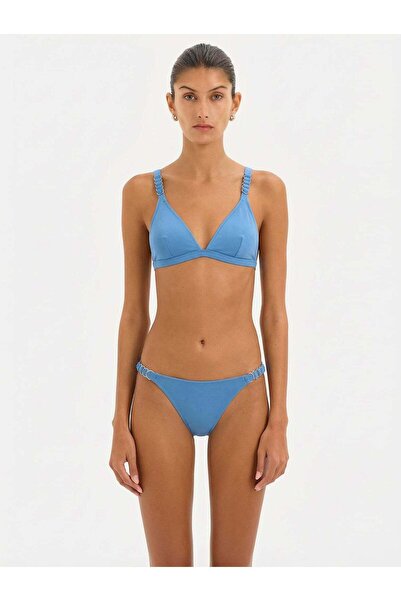 BAQA Gathered Bikini Set