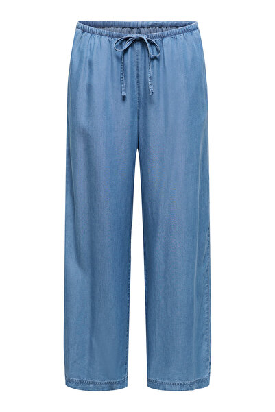 ONLY Onlcharis Regular Fit Waist-Tied Wide Leg Trousers Pants 15363959