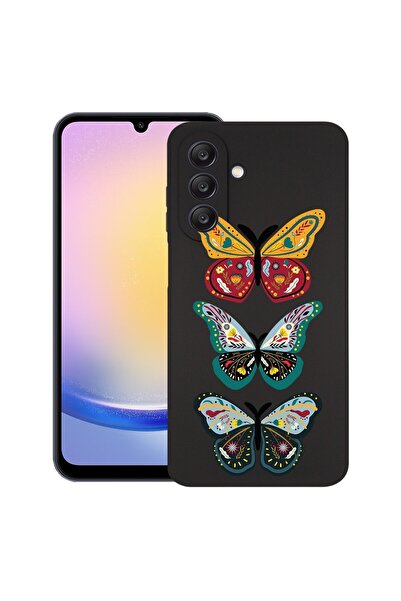 bestcase Husă pentru Samsung Galaxy A36, Fluture, Silicon subțire 0.8MM, Anti...