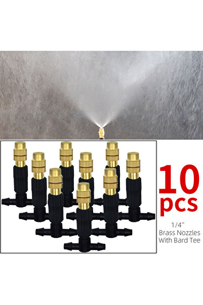 Choice12 D-10PCS 5M-30M Outdoor Misting Cooling System Garden Irrigation Wate...
