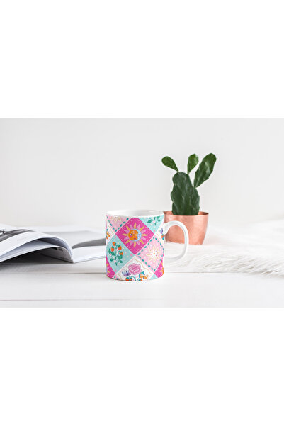 EYBaskı Tasarım Colorful Porcelain Mug