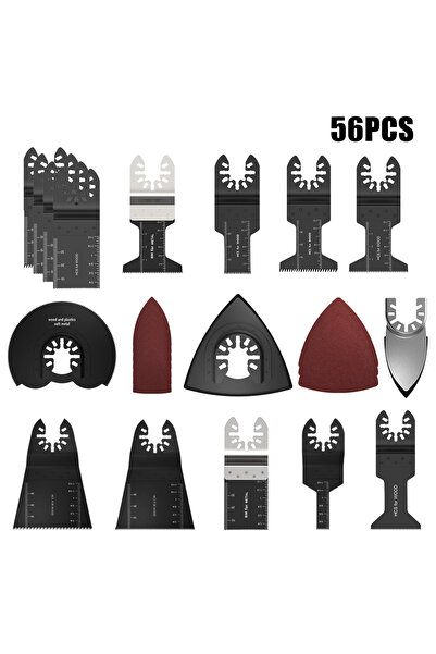 Choice Set C-56Pcs 154/56Pcs Oscillating Saw Blade Universal Multi Tools Blad...