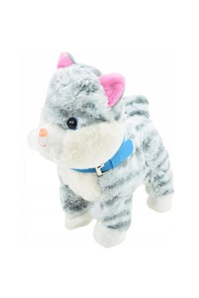 OEM Interactive kitten, with sounds and movement, white-blue-grey