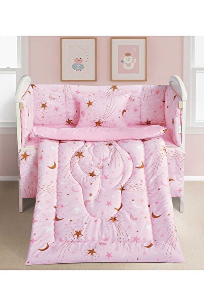 NAJMA Baby Crib Bumper 5-Piece Set - Premium Boy & Girl Newborn Crib Liner 5-...