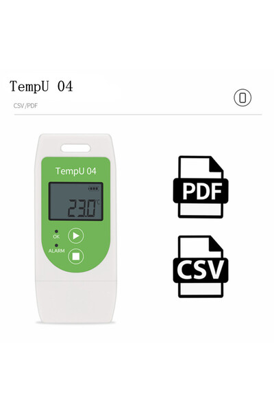 Choice 1PC TempU04 USB Temperature Data Logger Reusable Temperature Recorder ...