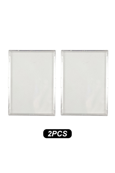Choice As shown 2Pcs/set Clear Bird Feather Keepsake Display Box Memorial Fra...