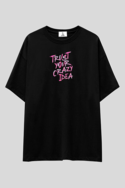 UmbraWear Crazy Idea T-Shirt |   Unisex 100% Cotton Trust Your Crazy Idea Tex...