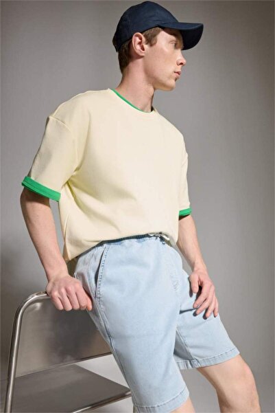 DeFacto Διαπνέον μπλουζάκι oversized