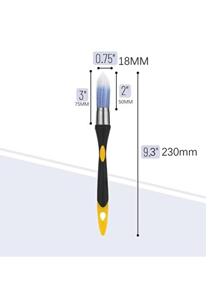 Choice 1pc 1pcs Professional Trimming Brush Paint Edges Corners Groove Edge C...
