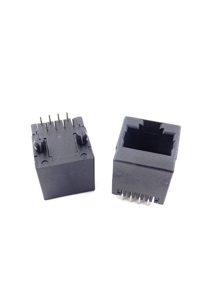 Choice Plastic Without Led 5PCS RJ45 Vertical 180 Degree Network Socket With ...