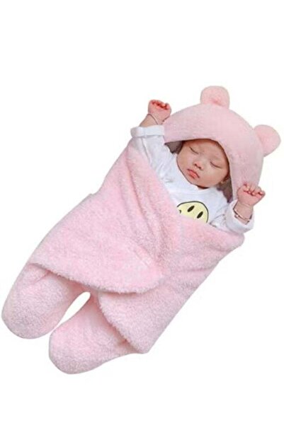 Generic Baby Cute Hooded Swaddle Wrap, Newborn Wrap Blanket Sleeping Bag, For...