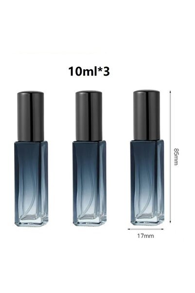 Choice5 زجاجات عطر زرقاء سعة 5 مل / 10 مل / 20 مل مع بخاخات عطر زجاجية فارغة،...