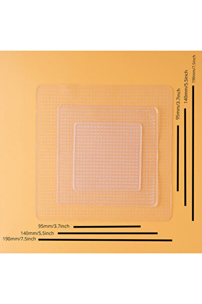Choice Square 3pcs Safety cover Ramen cover Food Wraps, Multifunction Food Fr...