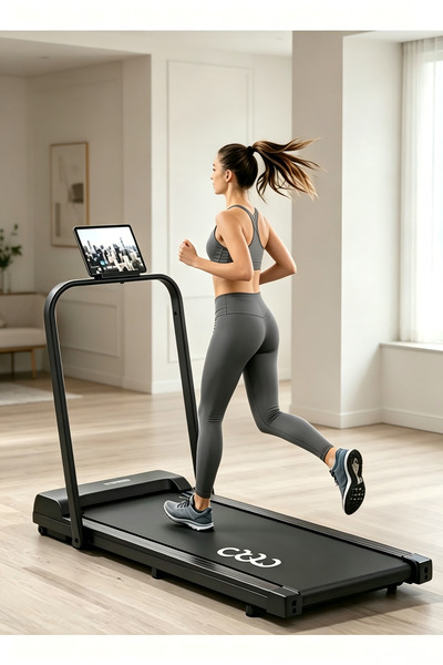 EGG Treadmill for Home 2-in-1 Foldable, Upgraded Heavy-Duty Quiet Operation T...