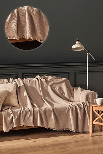 FARİKA Sofa Cover Size: 170 X 205 Cm Beige