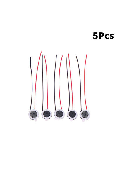 Choice 5Pcs 5/10-Pack 10mm Micro Loudspeaker, 8 Ohm 0.5W Internal Magnet ,Rep...