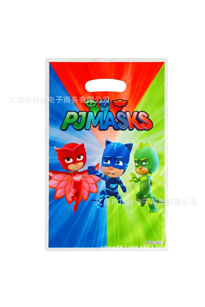 Choice حقيبة هدايا كرتونية على شكل شخصيات PJ Masks، حقيبة هدايا، زينة حفلات أ...