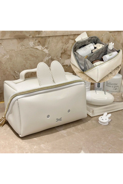 Choice Miffy Miffy Large Capacity Handheld Makeup Bag Kawaii PU Leather Water...