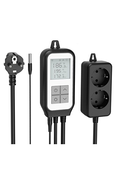 Choice Eu plug Tuya Digital Temperature Controller Socket Thermostat Heater P...