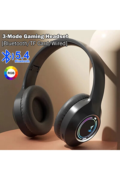 Choice kebidumei 3Mode BT5.4 RGB BK KEBIDUMEI RGB Over-Ear Gaming Headphones ...