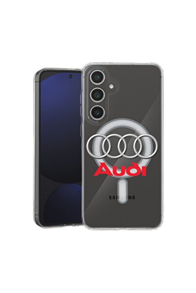 bestcase Husă pentru Samsung Galaxy A56 cu design Audi, Mag Anti Shock TPU, T...