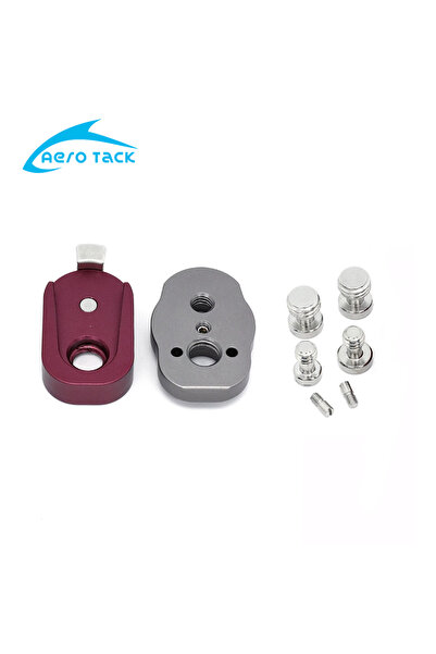 Choice Red Aero Tack 3/8 screw Field Monitor Quick Release Plate for LCD Moni...