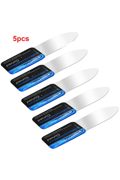 Choice 5pcs set Steel Metal Mobile Phone Curved LCD Screen Spudger Opening Pr...