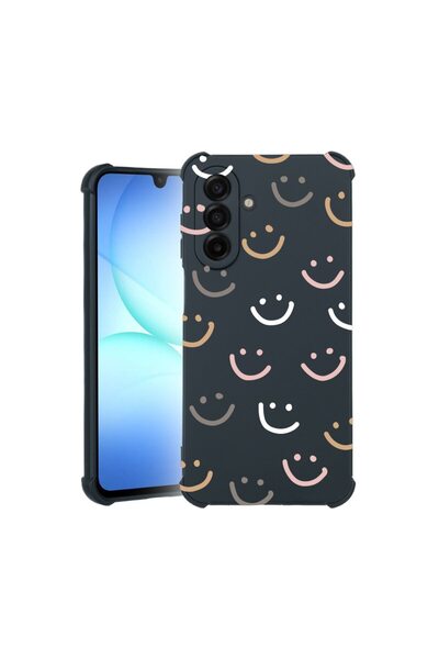 bestcase Husă TPU Pro Shock compatibilă cu Samsung Galaxy A56, cu design Smil...