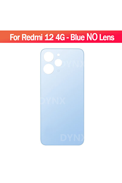 Choice1 For Redmi12 4G Blue For Redmi 12 4G Battery Back Cover Glass Panel Re...