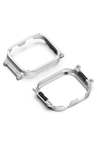 Choice for Redmi Watch 6 silver Metal frame ear protection shell For Redmi Wa...