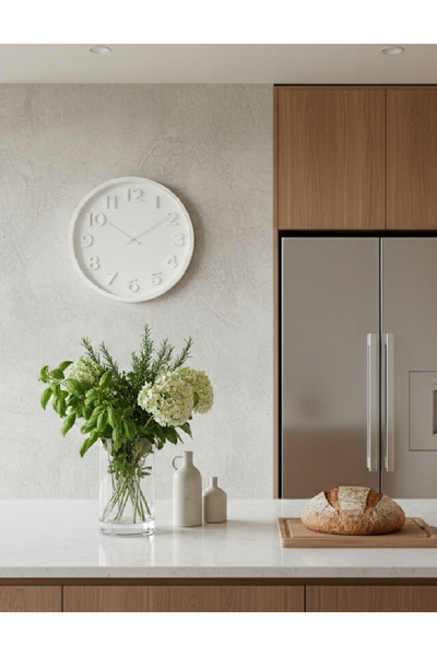 Evendi Clock, White