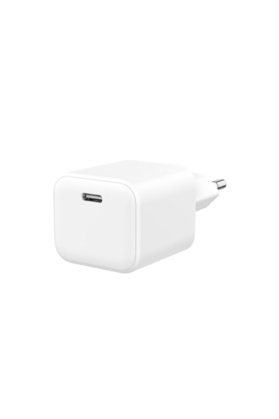 Cellara Incarcator Retea Gan 20W Usb C Cu Cablu Detasabil Type C - Type C - Alb
