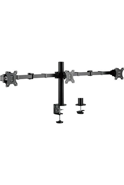 LogiLink BP0107 Suport triplu pentru monitoare 17-27 inch, cu brațe cu lungim...