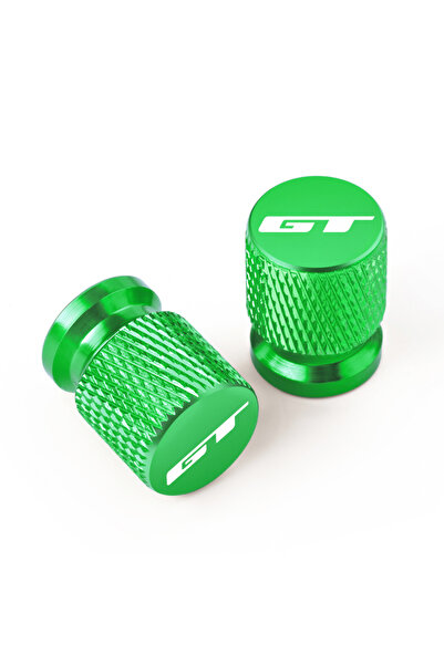 Choice5 Green 2Pcs Tire Valve Air Port Stem Cover Caps For GT Bike MTB DH Cyc...