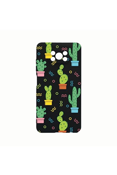 bestcase Husa Silicon, Compatibila cu Xiaomi Poco X3 / Poco X3 (NFC), Cactus,...