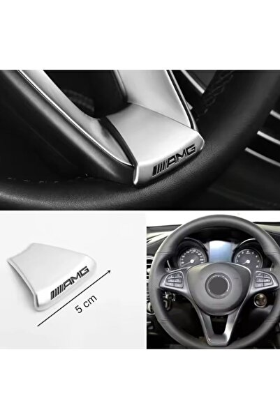 Choice1 شعار لاصق لعجلة القيادة لسيارات مرسيدس بنز AMG GLC GLA GLB GLE GLS CL...