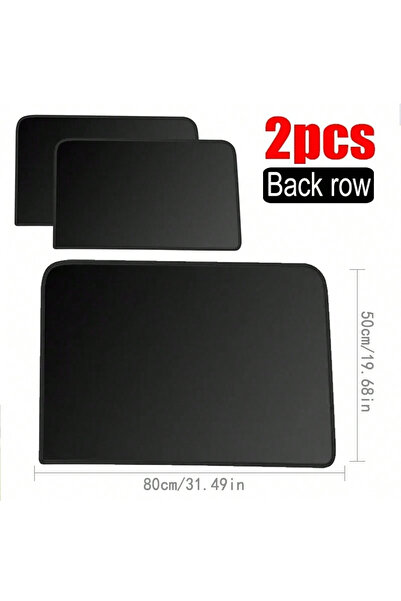 Choice1 Rear window 2pcs Magnetic curtain protectors, side window sunshades, ...