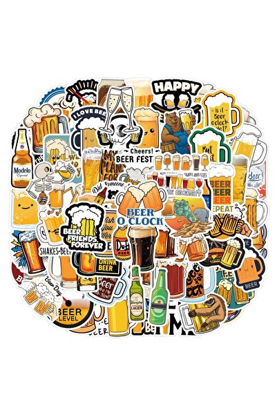 Choice 110PCS-AB 55/110PCS Funny Beer Personality Graffiti Sticker Car Luggag...