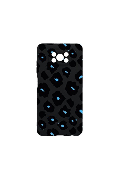 bestcase Тънък силиконов калъф 0.8ММ, съвместим с Xiaomi Poco X3 Pro, със син...