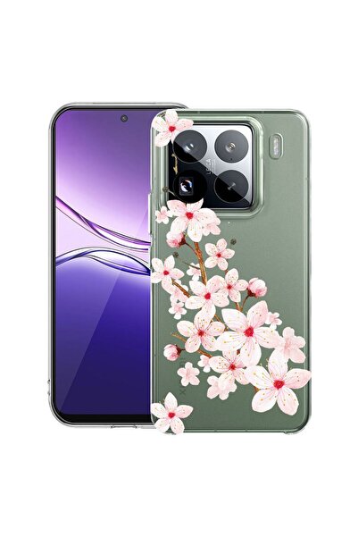 bestcase ¬Æ Husa Clear Slim Silicon Compatibila cu Xiaomi 15, Spring Flower, ...