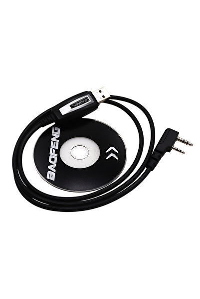 Choice RED Baofeng USB Programming Cable for BF-5RH 13Plus 17Plus V2 Quanshen...
