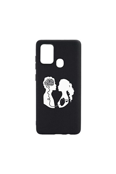 bestcase Husa Silicon, Compatibila cu Xiaomi Redmi 10A, Love With Brain, rezi...