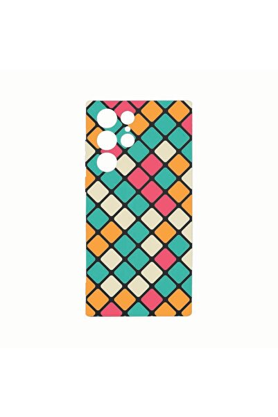 bestcase Husa Silicon, Compatibila Cu Samsung Galaxy S22 Ultra, Mozaic, Rezis...