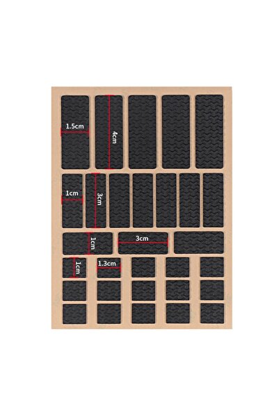Choice A3 1Set DIY Anti-Slip Wear-Resistant Universal Style Mouse and Keyboar...