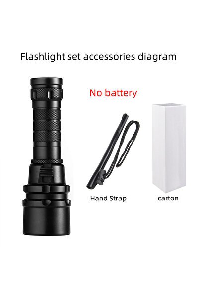 Choice Package A High Power Diving Flashlight IP68 Highest Waterproof Rating ...