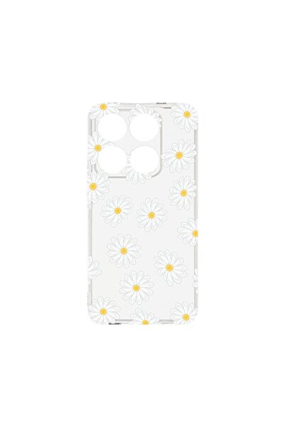 bestcase Θήκη για Xiaomi 14T, BestCase™ Διαφανής Σιλικόνη 2MM, Χαρούμενα Λουλ...